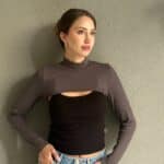 Dekolte Detay Birleşik Bluz